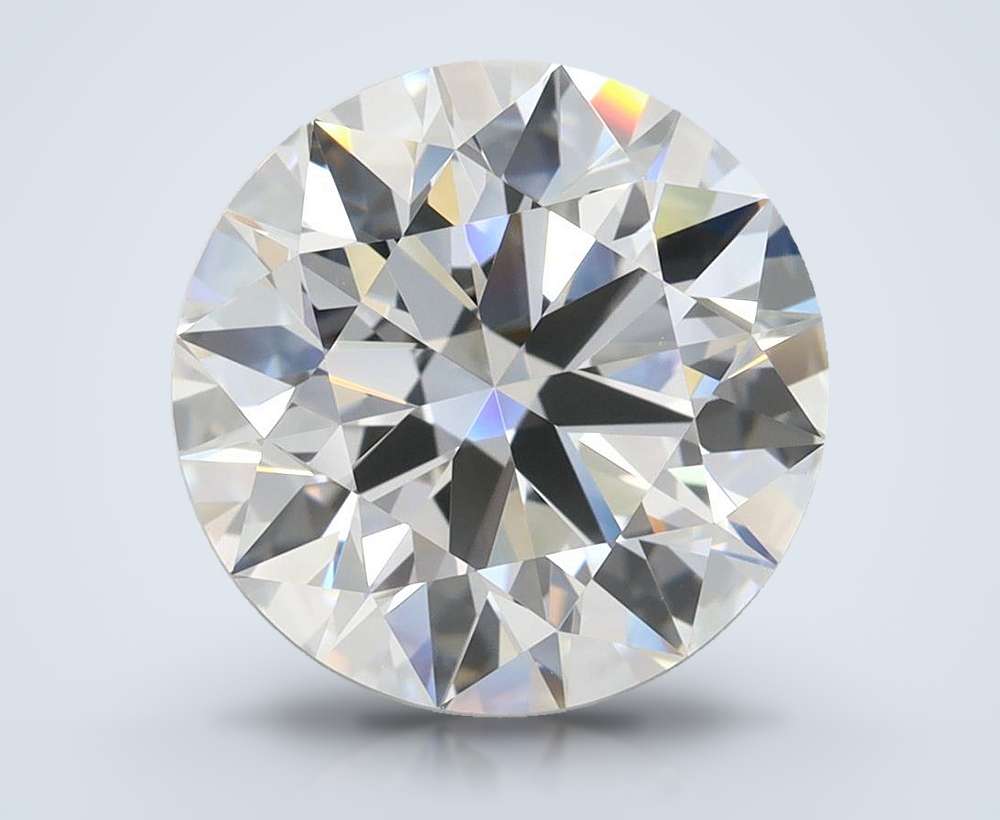 4.02 Carat Round Lab Diamond