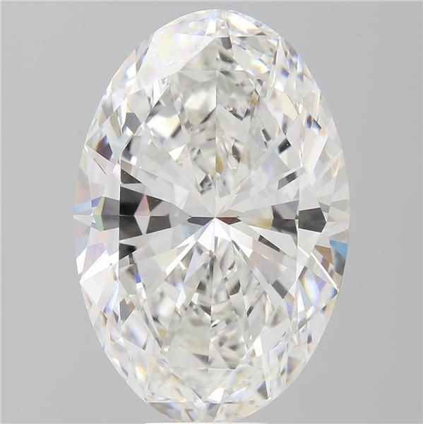 12.27ct F VVS2 Very Good Cut Oval Lab Grown Diamond