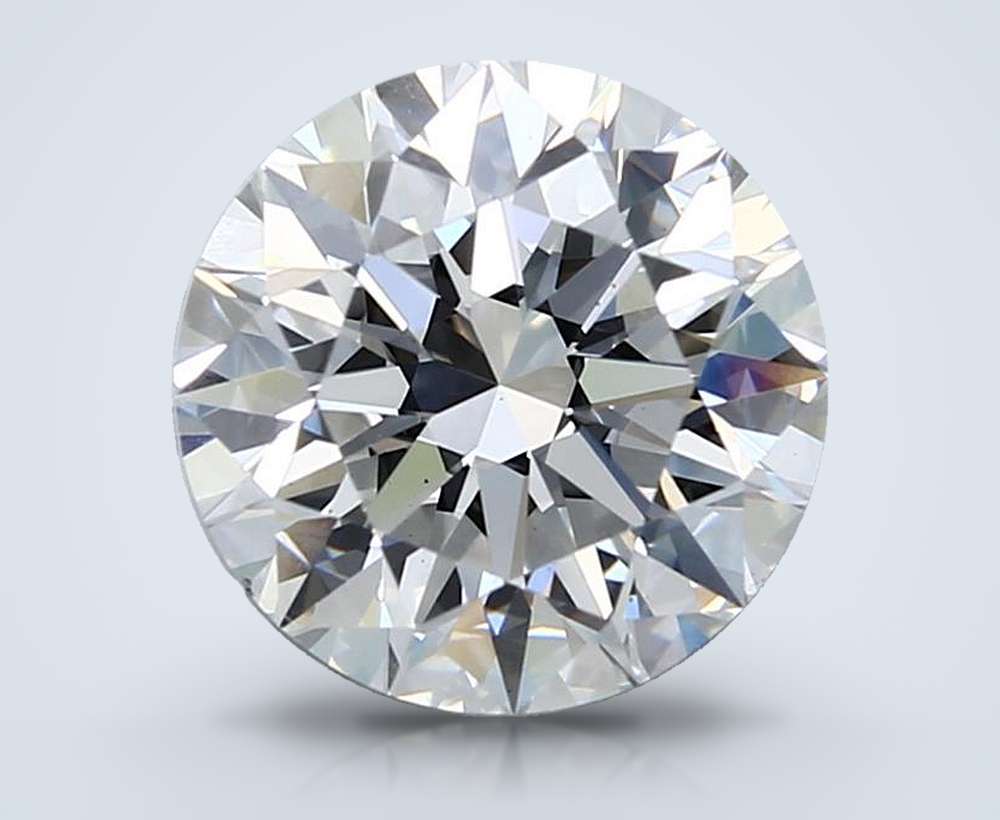 3.02 Carat Round Lab Diamond