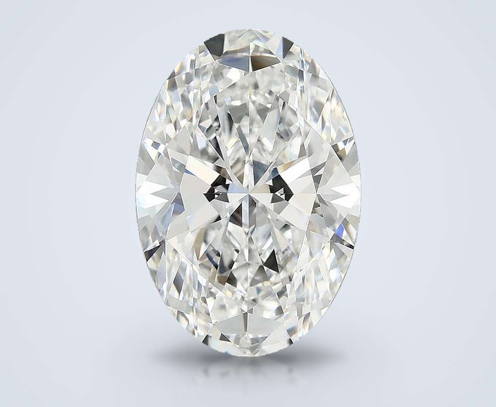 7.20 Carat Oval Lab Diamond