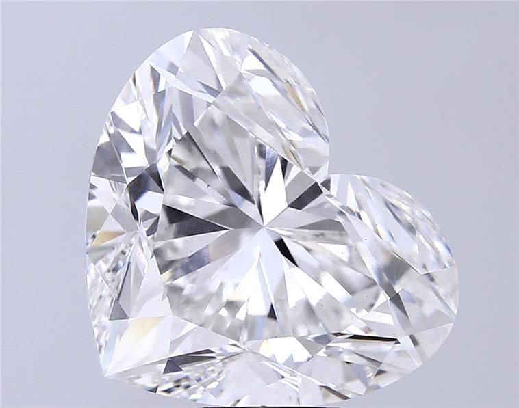 14.09ct F VS1 Rare Carat Ideal Cut Heart Lab Grown Diamond