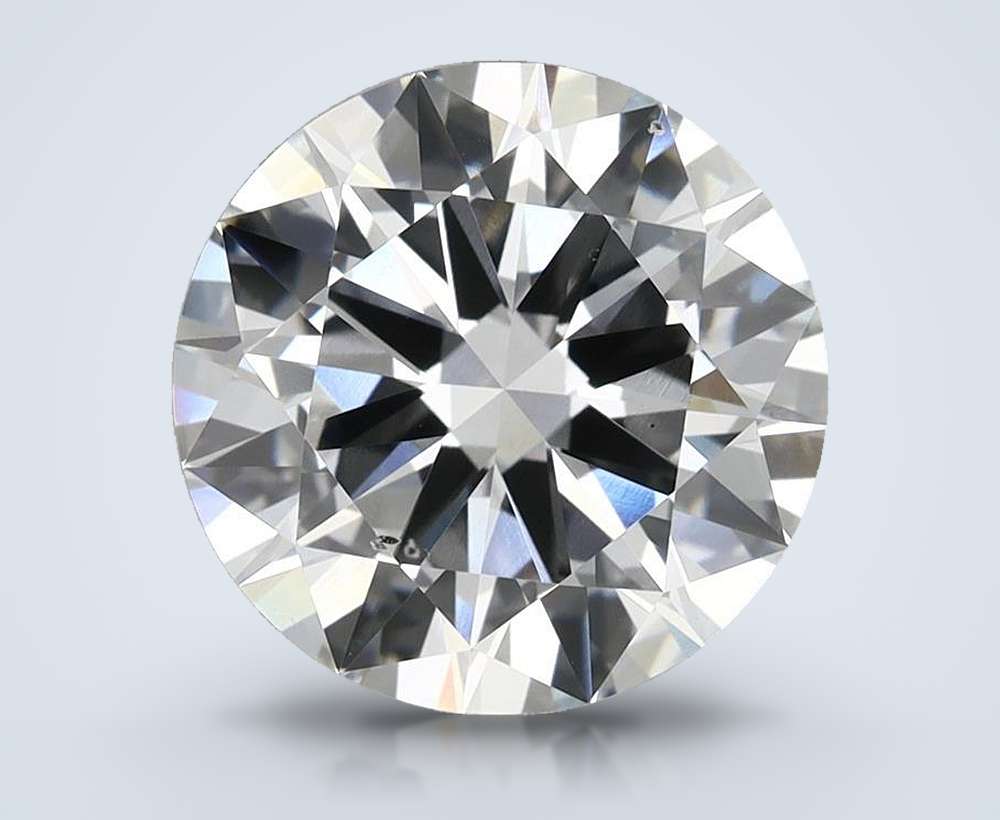4.33 Carat Round Lab Diamond