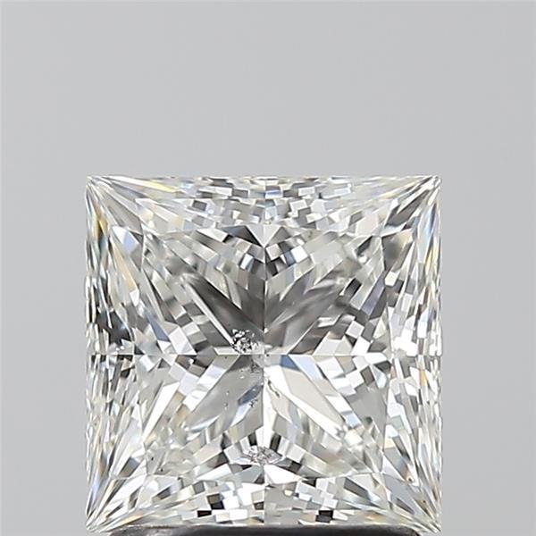 1.71ct H SI2 Excellent Cut Princess Diamond