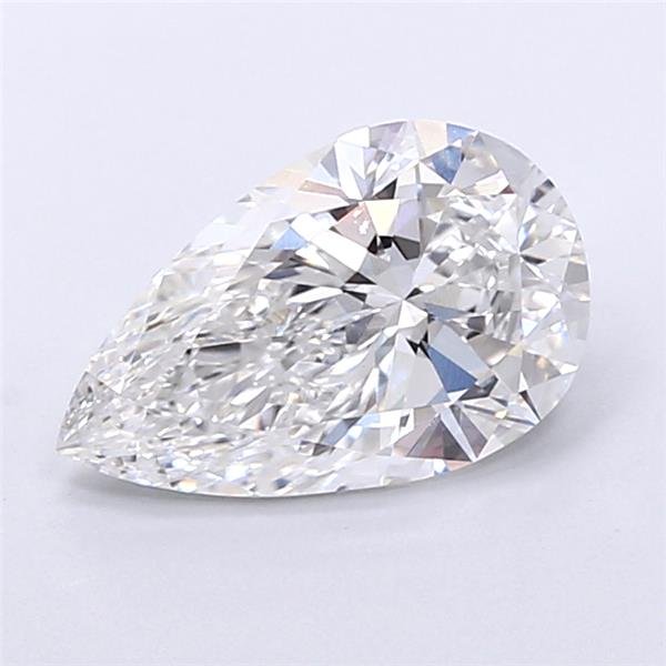 2.00ct E VS1 Rare Carat Ideal Cut Pear Lab Grown Diamond