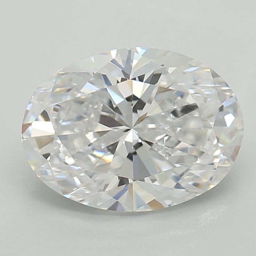 1.01ct D VS1 Rare Carat Ideal Cut Oval Lab Grown Diamond