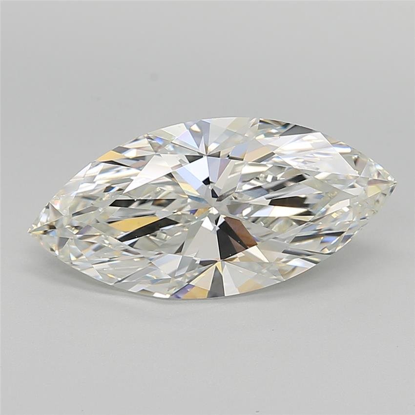 5.03ct H VS1 Rare Carat Ideal Cut Marquise Lab Grown Diamond