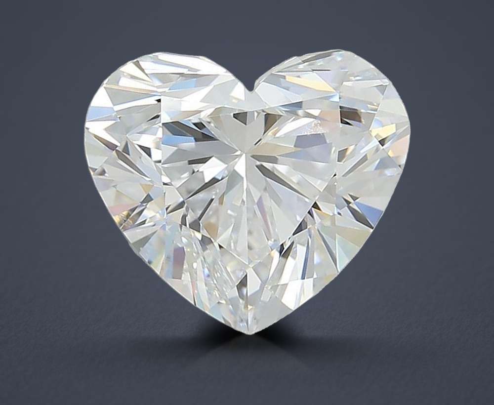 4.21 Carat Heart Lab Diamond