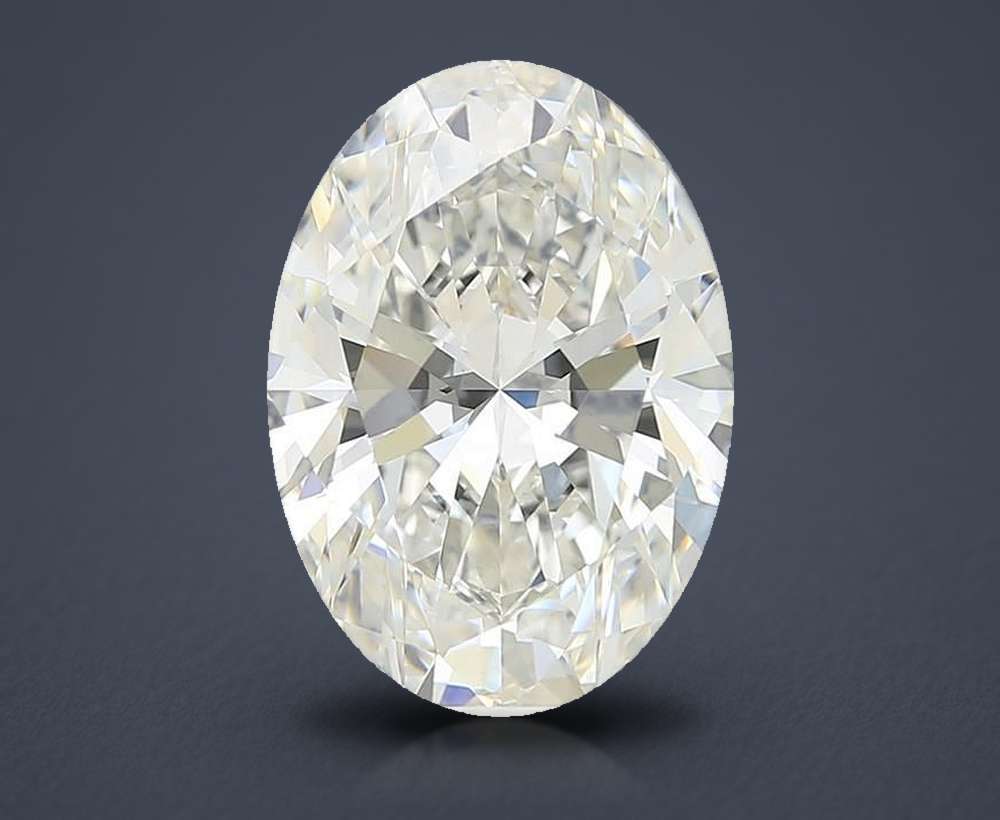 7.31 Carat Oval Lab Diamond