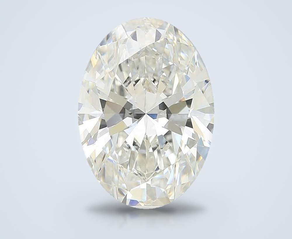 7.31 Carat Oval Lab Diamond