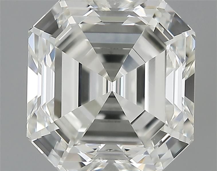 3.03ct J VS1 Excellent Cut Asscher Diamond