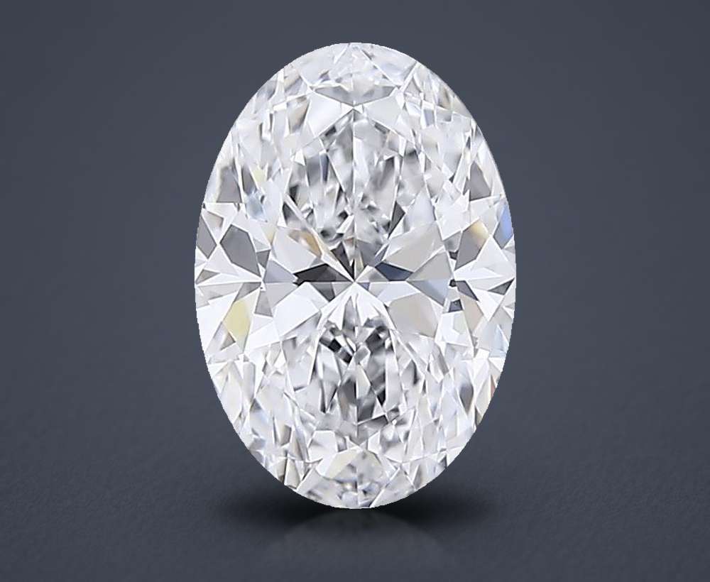 1.26 Carat Oval Lab Diamond