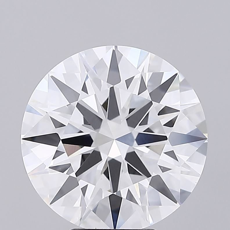 7.01ct F VVS2 Excellent Cut Round Lab Grown Diamond