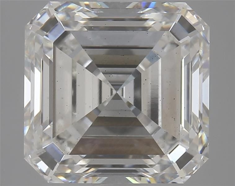 5.02ct G SI1 Excellent Cut Asscher Lab Grown Diamond