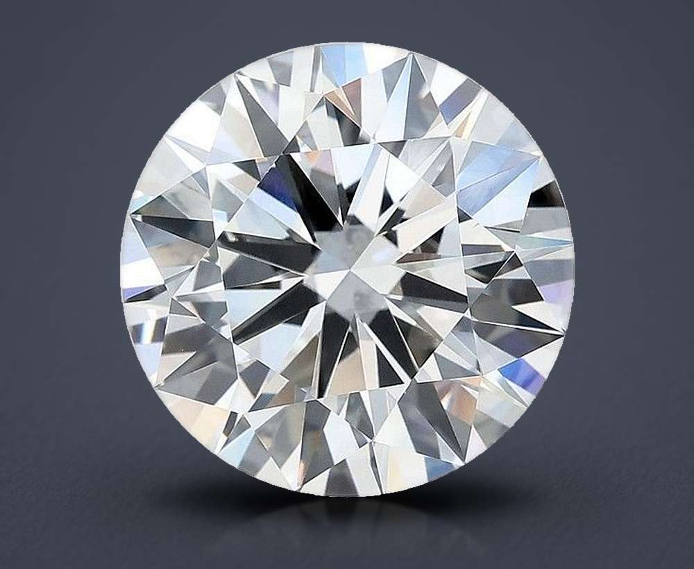 8.09 Carat Round Lab Diamond