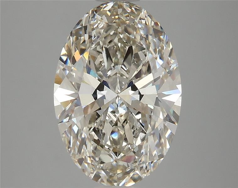 3.15ct I VS1 Rare Carat Ideal Cut Oval Lab Grown Diamond