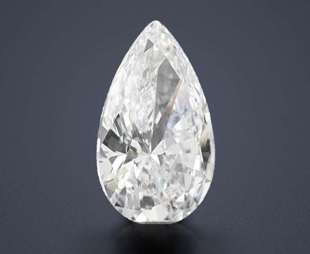 0.24 Carat Pear Lab Diamond