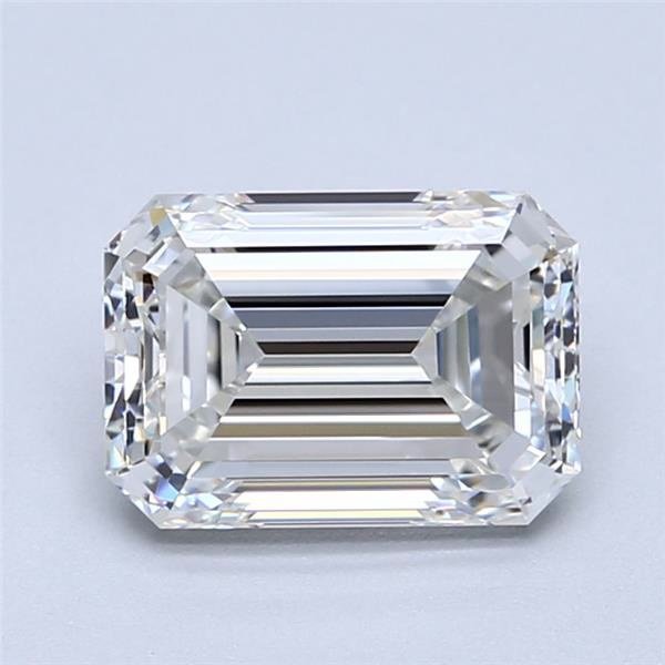 1.82ct I VVS1 Rare Carat Ideal Cut Emerald Diamond