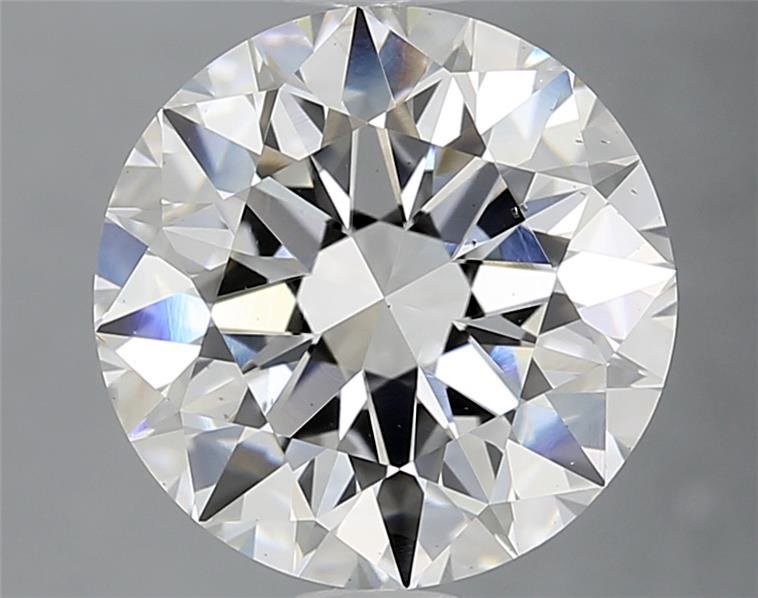 3.62ct G VS2 Rare Carat Ideal Cut Round Diamond