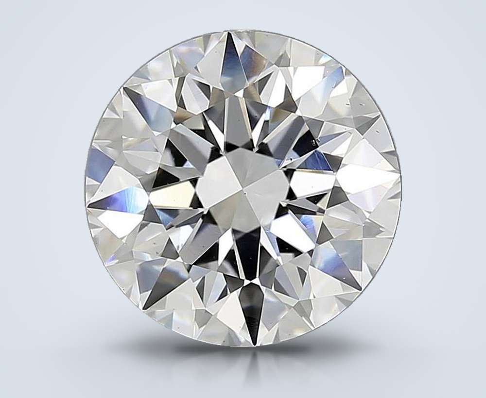 3.62 Carat Round Natural Diamond