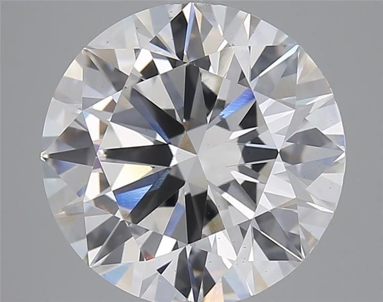 6.08ct F VS1 Excellent Cut Round Lab Grown Diamond