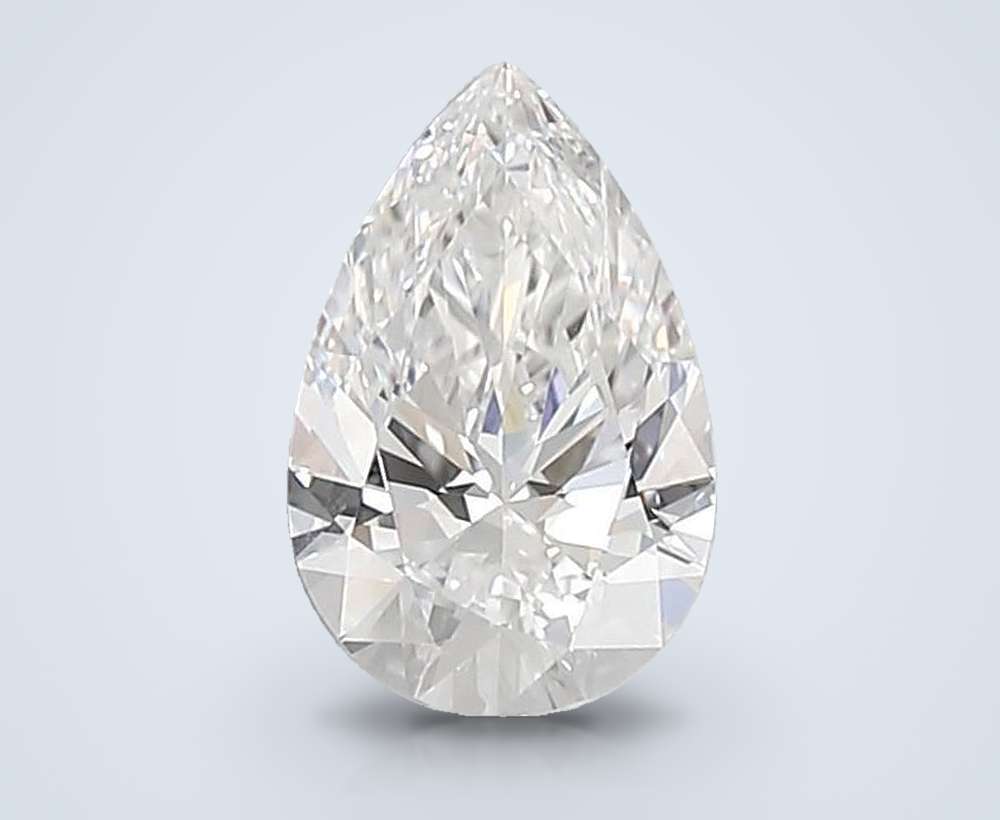 1.46 Carat Pear Lab Diamond