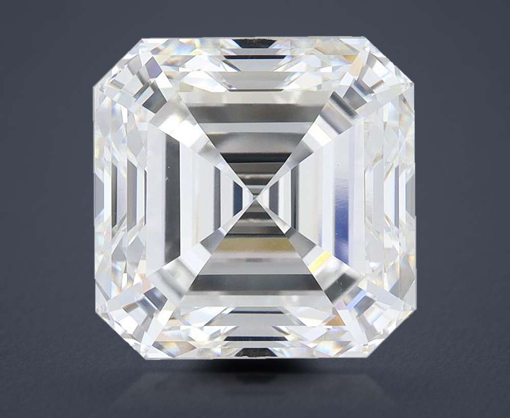 7.72 Carat Asscher Lab Diamond
