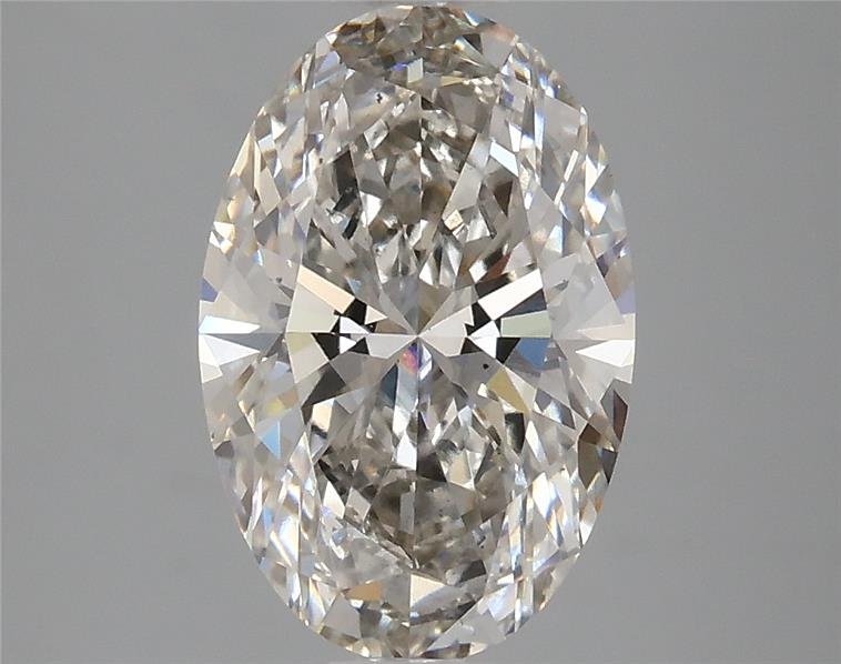 2.57ct H VS2 Rare Carat Ideal Cut Oval Lab Grown Diamond