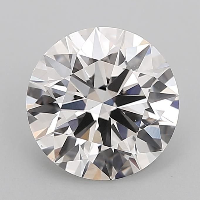 3.03ct F VS1 Rare Carat Ideal Cut Round Lab Grown Diamond