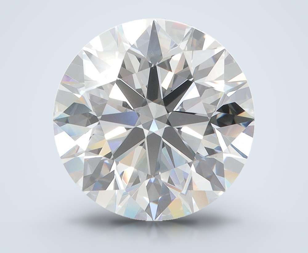 4.09 Carat Round Lab Diamond