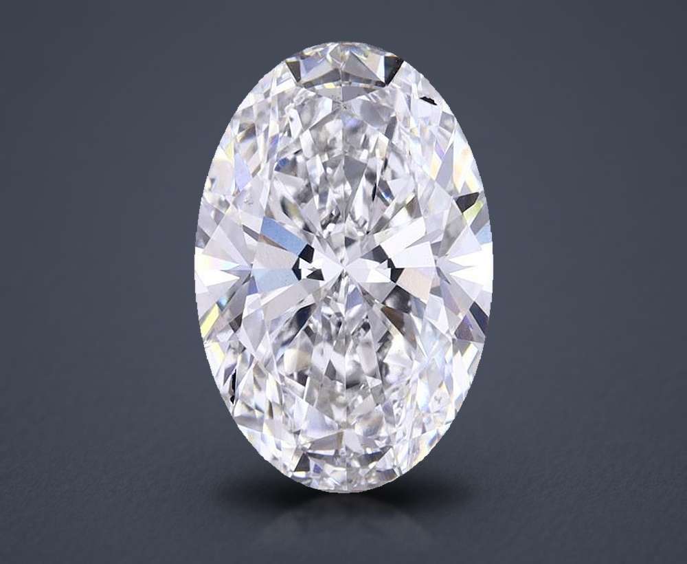 4.92 Carat Oval Lab Diamond