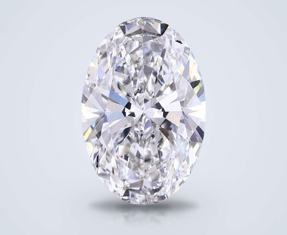 4.92 Carat Oval Lab Diamond