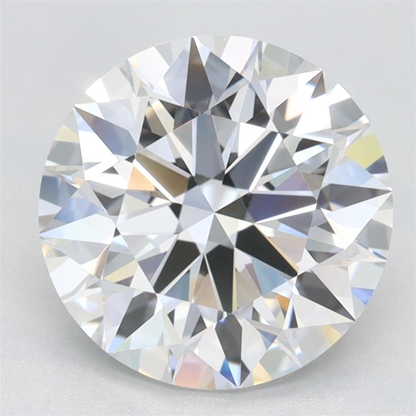 2.91ct E VVS1 Rare Carat Ideal Cut Round Lab Grown Diamond