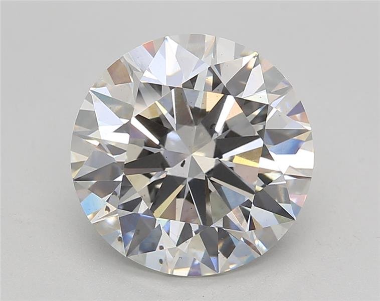 4.26ct H SI1 Rare Carat Ideal Cut Round Lab Grown Diamond