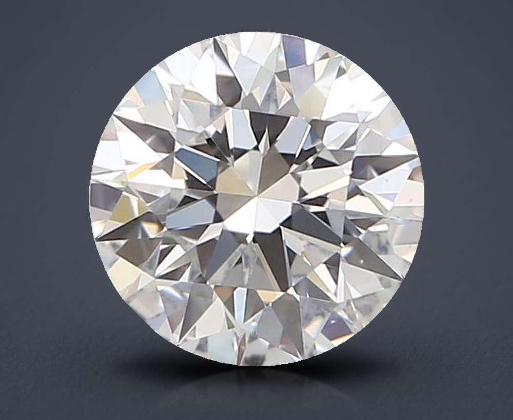 0.62 Carat Round Natural Diamond