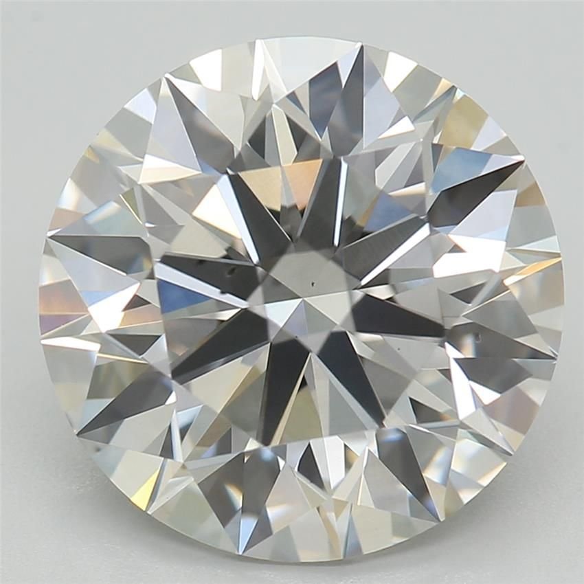 3.51ct I VS2 Rare Carat Ideal Cut Round Lab Grown Diamond