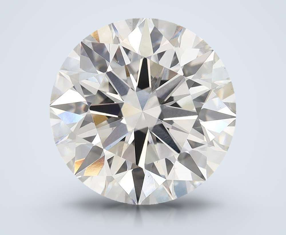 5.72 Carat Round Lab Diamond