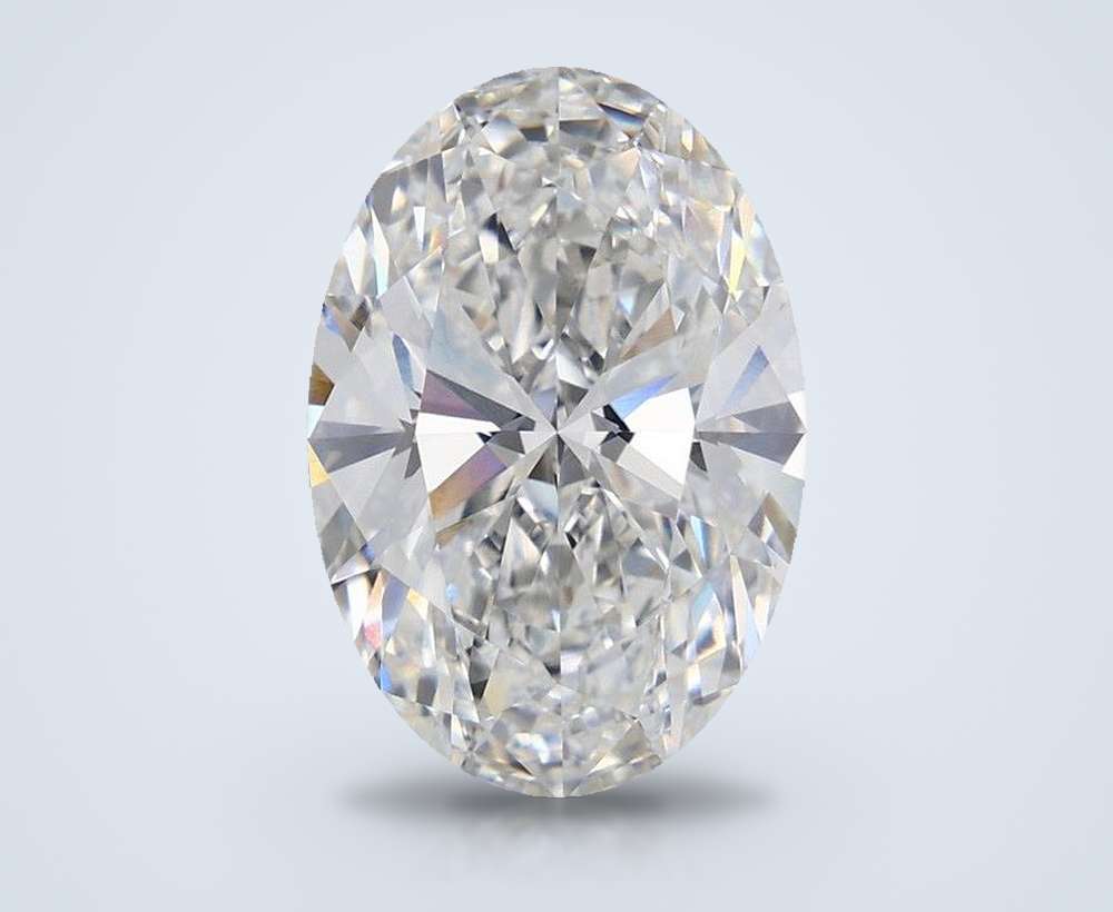 5.81 Carat Oval Lab Diamond