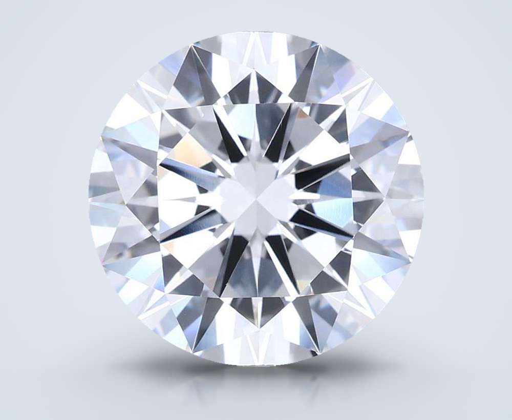 5.96 Carat Round Lab Diamond