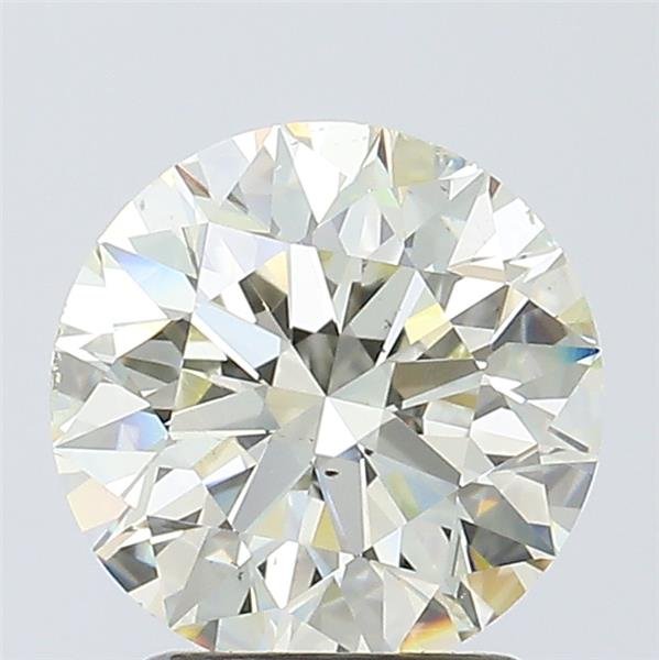 2.00ct K VS2 Rare Carat Ideal Cut Round Diamond