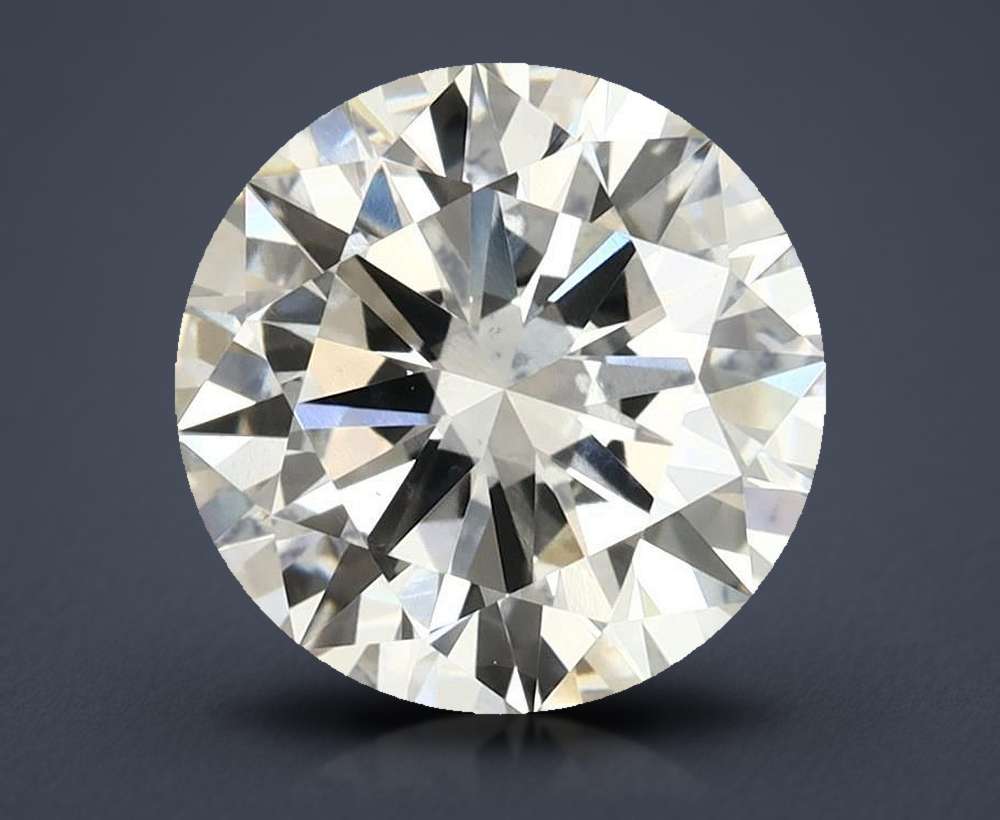 3.88 Carat Round Lab Diamond