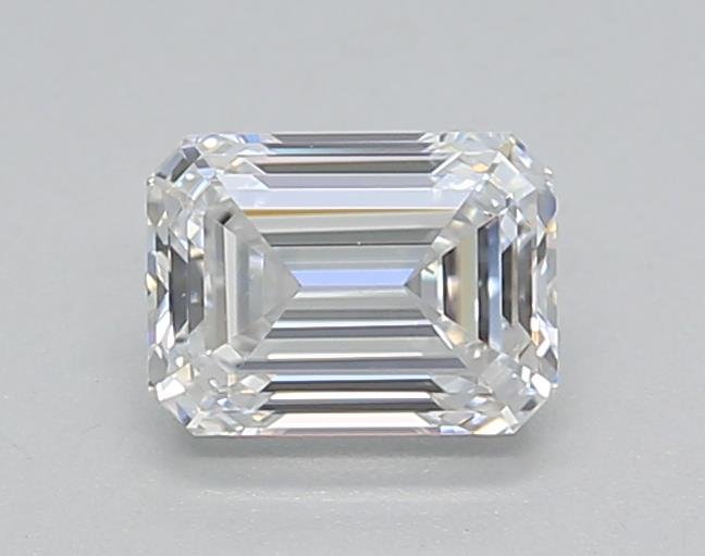 0.71ct D SI1 Excellent Cut Emerald Lab Grown Diamond