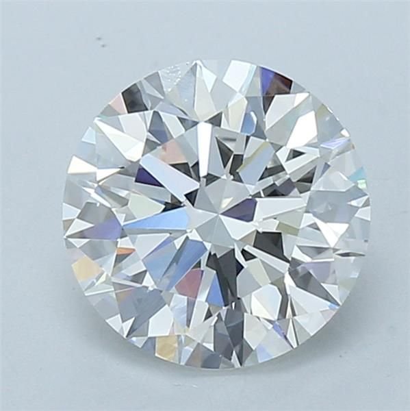 3.00ct F VVS2 Rare Carat Ideal Cut Round Lab Grown Diamond