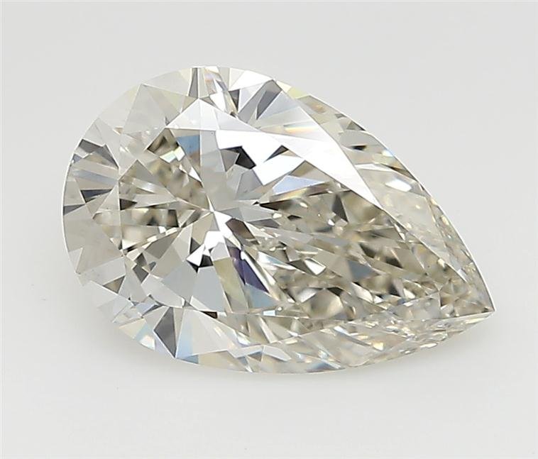 3.00ct I VS1 Very Good Cut Pear Lab Grown Diamond