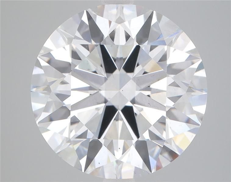 5.41ct E VS2 Rare Carat Ideal Cut Round Lab Grown Diamond