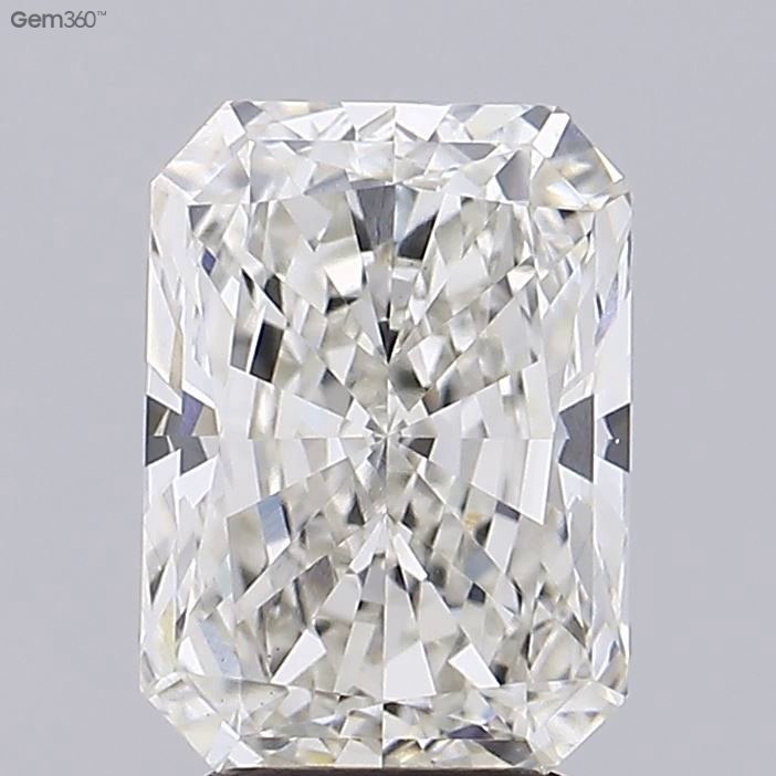 2.88ct I VS1 Rare Carat Ideal Cut Radiant Lab Grown Diamond