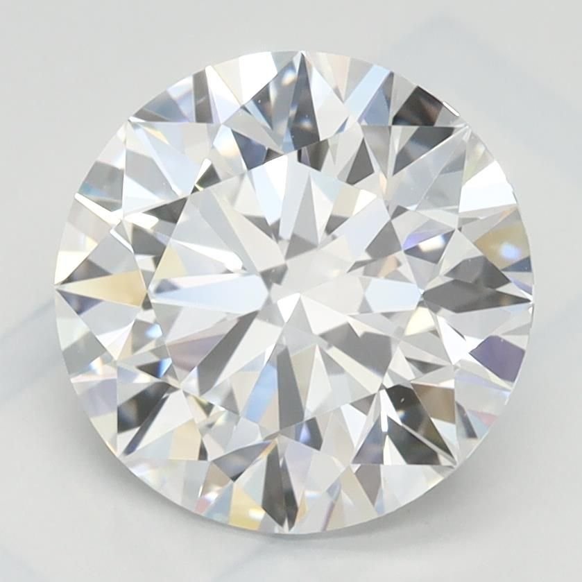 2.14ct D VVS1 Rare Carat Ideal Cut Round Lab Grown Diamond