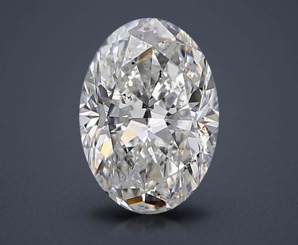 0.50 Carat Oval Natural Diamond