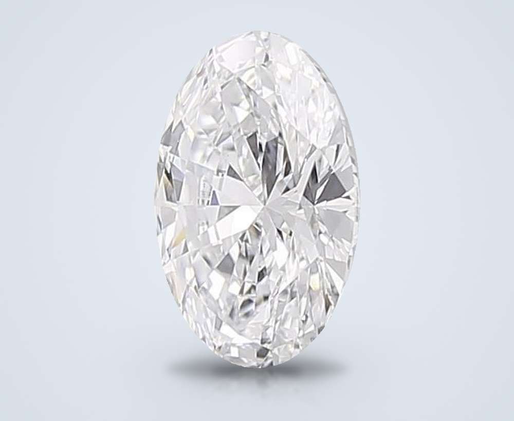 1.00 Carat Oval Lab Diamond