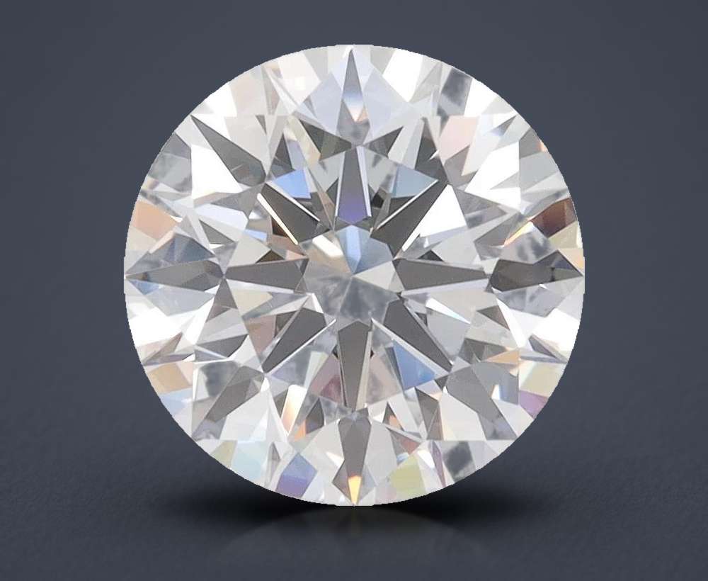 3.04 Carat Round Lab Diamond