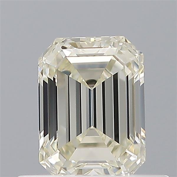 0.46ct J VVS2 Rare Carat Ideal Cut Emerald Diamond